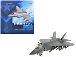 Lockheed F-35C Lightning II Aircraft "VMFA-251" (2024) United States Marine Corps "Air Power Series" 1/72 Diecast Model by Hobby Master