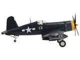 Vought F4U-4 Corsair Aircraft "White 13 Capt. Kenneth Walsh VMF-222 Okinawa" (1945) United States Marine Corps "Air Power Series" 1/48 Diecast Model by Hobby Master