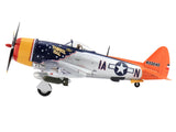 Republic P-47D Thunderbolt Aircraft "Tarheel Hal Lt. 'Ike' David 66 FS 358 FG" (1945) United States Army Air Forces "Air Power Series" 1/48 Diecast Model by Hobby Master