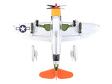 Republic P-47D Thunderbolt Aircraft "Tarheel Hal Lt. 'Ike' David 66 FS 358 FG" (1945) United States Army Air Forces "Air Power Series" 1/48 Diecast Model by Hobby Master