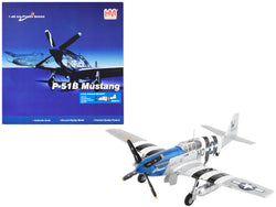 North American P-51C Mustang Fighter Aircraft "'Princess Elizabeth' Gathering of Mustangs and Legends United Kingdom" (2007) United States Air Force "Air Power Series" 1/48 Diecast Model by Hobby Master