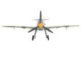 Messerschmitt Bf 109E-3 Fighter Aircraft "White 2 Jan Reznak 13.(slow)/JG 52 Kraznodar USSR" (1943) German Luftwaffe "Air Power Series" 1/48 Diecast Model by Hobby Master