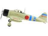 Mitsubishi A6M2 ZeroType 21 Fighter Aircraft "PO 1st Class Tsugio Matsuyama Carrier Hiryu Pearl Harbor" (1941) Imperial Japanese Navy Air Service "Air Power Series" 1/48 Diecast Model by Hobby Master