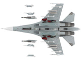 Sukhoi Su-30MK2 Flanker-G Fighter Aircraft "White 17 China" (2022) People's Liberation Army Naval Air Force (PLANAF) "Air Power Series" 1/72 Diecast Model by Hobby Master