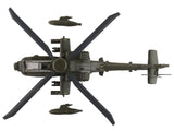 Boeing AH-64E Apache Echo Attack Helicopter "ZM714 Middle Wallop" (2022) British Army "Air Power Series" 1/72 Diecast Model by Hobby Master