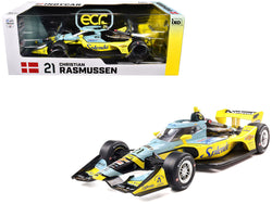 Dallara IndyCar #21 Christian Rasmussen "Splenda" Ed Carpenter Racing (Road Course Configuration) "NTT IndyCar Series" (2025) 1/18 Diecast Model Car by IXO Models