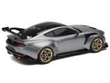 2025 Ford Mustang GTD Gray Metallic with Black Top "Limited Edition" Series 1/18 Diecast Model Car by IXO Models