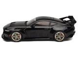 2025 Ford Mustang GTD Black "Limited Edition" Series 1/18 Diecast Model Car by IXO Models