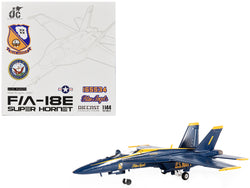 Boeing F/A-18E Super Hornet Fighter Aircraft "Blue Angels #1" (2021) United States Navy 1/144 Diecast Model by JC Wings