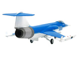 Lockheed F-104S Starfighter Aircraft "Starfighters Aerospace Aerobatics Team" (2012) 1/72 Diecast Model by JC Wings