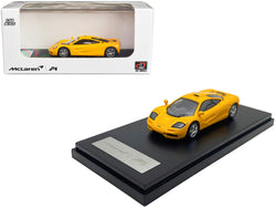 McLaren F1 Yellow 1/64 Diecast Model Car by LCD Models