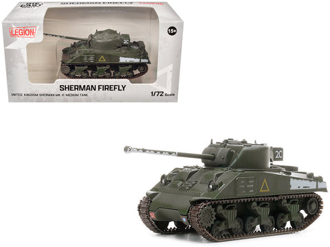 Sherman Firefly Mk.IC Medium Tank "A Squadron Coldstream Guards 5th Guards Armoured Brigade Germany" (1945) British Army 1/72 Diecast Model by Legion