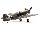Curtiss P-40B/C Warhawk Fighter Aircraft "White 7 1st Squadron Flying Tigers Chinese Air Force" (1942) 1st American Volunteer Group 1/72 Diecast Model Airplane by Legion