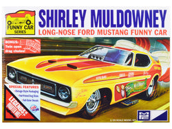 Ford Mustang Long Nose Funny Car "Shirley Muldowney" Plastic Model Kit (Skill Level 2) 1/25 Scale Model by MPC