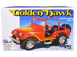 1981 Jeep CJ5 Golden Hawk Plastic Model Kit (Skill Level 2) 1/25 Scale Model Car by MPC