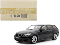2004 BMW E61 M5 Wagon Black Saphire Metallic Limited Edition to 4,000 pieces Worldwide 1/18 Model Car by Otto Mobile