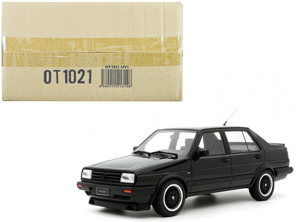 1987 Volkswagen Jetta Mk2 Black Limited Edition to 2,000 pieces Worldwide 1/18 Model Car by Otto Mobile