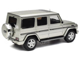 2003 Mercedes-Benz G-Class 55 AMG Iridium Silver Metallic Limited Edition to 999 pieces Worldwide 1/18 Model by Otto Mobile
