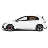 2024 Volkswagen Golf Mk.8 GTi Clubsport Pure White Limited Edition to 999 pieces Worldwide 1/18 Model Car by Otto Mobile