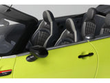 2021 Mini JCW Cabrio Zesty Yellow with Black Stripes 1/18 Model Car by Otto Mobile