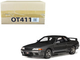 1993 Nissan Skyline GT-R (BNR32) RHD (Right Hand Drive) Gun Gray Metallic Limited Edition to 3,000 pieces Worldwide 1/18 Model Car by Otto Mobile