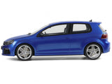 2010 Volkswagen Golf VI R Rising Blue Metallic Limited Edition to 3,000 pieces Worldwide 1/18 Model Car by Otto Mobile