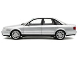 Audi S4 (C4) 4.2 V8 Crystal Silver Metallic Limited Edition to 2000 pieces Worldwide 1/18 Model Car by Otto Mobile