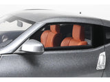 2009 Nissan 370Z Gun Gray Metallic Limited Edition to 2000 pieces Worldwide 1/18 Model Car by Otto Mobile