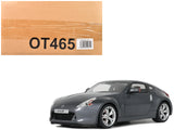 2009 Nissan 370Z Gun Gray Metallic Limited Edition to 2000 pieces Worldwide 1/18 Model Car by Otto Mobile