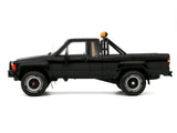 1985 Toyota Hilux SR5 Pickup Truck Black Limited Edition to 3000 pieces Worldwide 1/18 Model Car by Otto Mobile