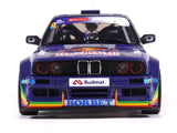2023 BMW E30 V8 Drift "Red Bull Driftbrothers" Blue and Silver with Graphics Limited Edition to 3000 pieces Worldwide 1/18 Model Car by Otto Mobile