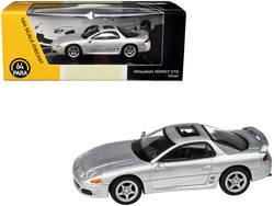 Mitsubishi 3000GT GTO Silver Metallic with Sunroof 1/64 Diecast Model Car by Paragon Models
