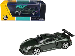 2012 RUF Porsche CTR3 Clubsport Oak Green Metallic 1/64 Diecast Model Car by Paragon Models