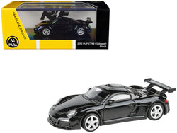 2012 RUF Porsche CTR3 Clubsport Black 1/64 Diecast Model Car by Paragon Models