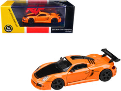 2012 Porsche RUF CTR3 Clubsport Orange with Black Hood 1/64 Diecast Model Car by Paragon Models