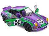 1973 Porsche 911 RSR #3 "Purple Hippy Tribute" "Competition" Series 1/18 Diecast Model Car by Solido