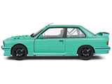1990 BMW E30 M3 Custom "Drift Missile" Tiffany Blue 1/18 Diecast Model Car by Solido