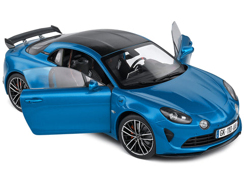 2023 Alpine A110S Pack Aero Bleu Alpine Blue Metallic with Black Top 1 –  Main Street Diecast Classics