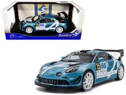 Alpine A110 Rallye GT+ #15 Raphael Astier - Denis Giraudet "Rallye Du Mont Blanc" (2024) "Competition" Series 1/18 Diecast Model Car by Solido