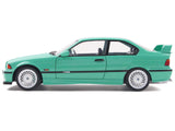 1991 BMW E36 M3 "Solido Works" Mint Green with Mint Green Interior 1/18 Diecast Model Car by Solido
