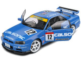 2000 Nissan Skyline GT-R (R34) Streetfighter RHD (Right Hand Drive) #12 Blue "Calsonic Tribute" "Competition" Series 1/18 Diecast Model Car by Solido