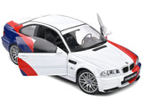 2000 BMW E46 M3 "Streetfighter" White with Blue and Red Graphics 1/18 Diecast Model Car by Solido