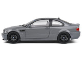 2000 BMW E46 M3 "Streetfighter" Nardo Gray with Black Top 1/18 Diecast Model Car by Solido