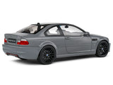2000 BMW E46 M3 "Streetfighter" Nardo Gray with Black Top 1/18 Diecast Model Car by Solido