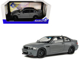 2000 BMW E46 M3 "Streetfighter" Nardo Gray with Black Top 1/18 Diecast Model Car by Solido