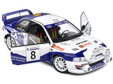 Subaru Impreza S5 WRC99 #8 Valentino Rossi - Carlo Cassina "Rally Azimut Di Monza" (2000) "Competition" Series 1/18 Diecast Model Car by Solido