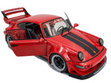 2024 RWB Bodykit (Porsche) "Taikano Kaishin" Red with Black Stripes 1/18 Diecast Model Car by Solido