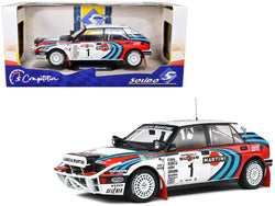 Lancia Delta HF Integrale #1 Jorge Recalde - Martin Christie 3rd Place "Safari Rallye Kenya" (1991) "Competition" Series 1/18 Diecast Model Car by Solido