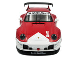2020 RWB Bodykit (Porsche) "Porco Rosso" Red and White 1/18 Diecast Model Car by Solido