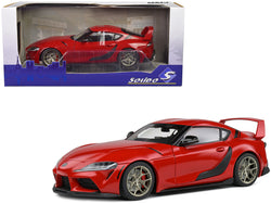 2023 Toyota GR Supra Streetfighter Prominance Red 1/18 Diecast Model Car by Solido